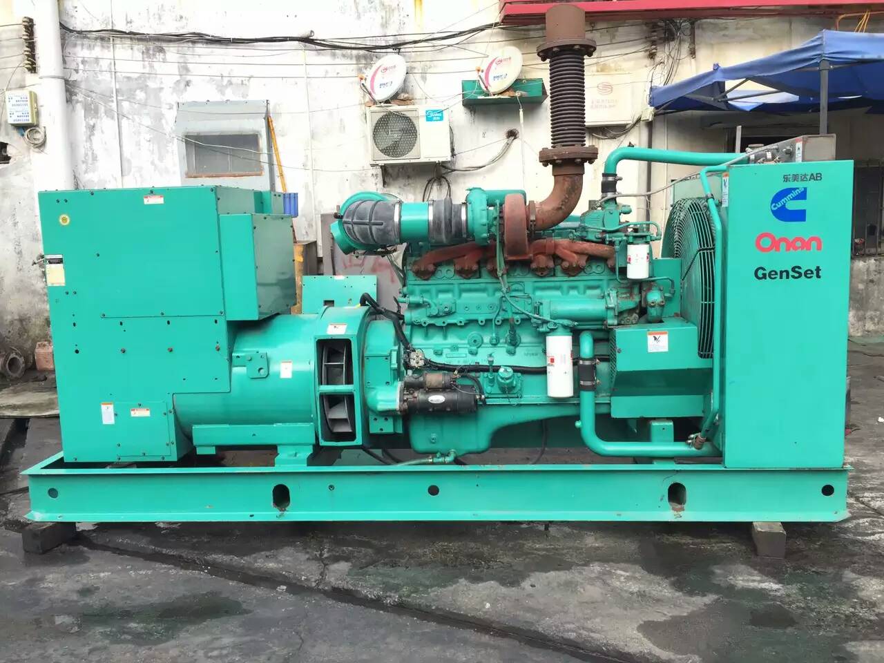 郓城租赁发电机-柴油发电机不正常冒烟的原因